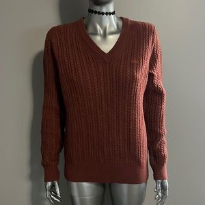 Lacoste Women's Long‎ Sleeve Ribbed Sweater